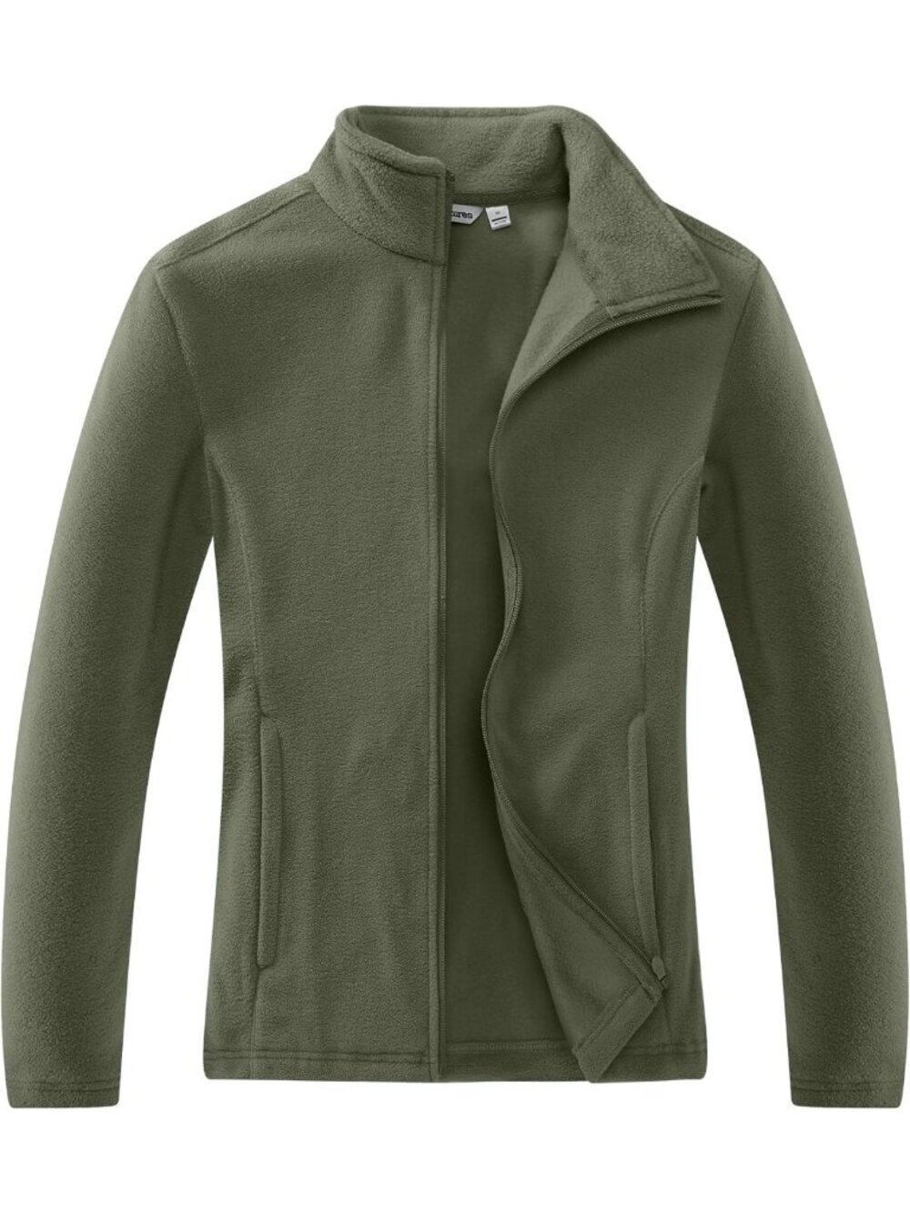 Lightweight Warm Polar Fleece Jacket for Women - Cozy Zip-Up Outdoor Layer